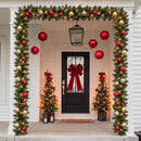 Janinka 15 ft Large Christmas Garage Garland with 100 LED Light 13 Hooks — 2