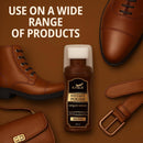 Eagle Liquid Shoe Polish Instant Shine – Quick-Dry Leather Polish with Built-In Sponge Applicator & 2 Cleaning Wipes | Brown — 7