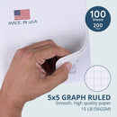ROARING SPRING Hard Cover Composition Notebook, Graph Rule, 200 Pages | 100 Sheets/200 Pages | 1 — 2