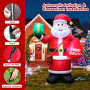 14 FT Christmas Inflatables Santa Claus Outdoor Decoration, Giant Santa Inflatable with Gift Bag, Blow Up Yard Decor with Built-in LED Lights for Xmas Lawn Garden Home Holiday Party — 7