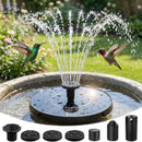 Solar Bird Bath Fountain – 2026 Newly Upgraded 1.4W Solar Pump with 7 Nozzles…