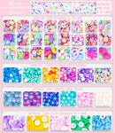 MiuCo Bracelet Making Kit for Girls - Cute Beads for Jewelry Making Kit with Charms Can Make Approx. 35+ Bracelets… — 3