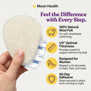 12-Pack Metatarsal Pads for Women - 1/4” Thick, Comfort Foot Cushions for Heels & Pain Relief, Forefoot Support, Ideal for Metatarsalgia, Morton's Neuroma, Sesamoiditis 2