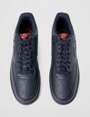 Nike Men's Court Vision Low Next Nature Shoes - Black/Multicolor/Picante Red — 4