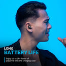 JLab Go Air Pop+ Earbuds, Dual Connect, EQ3 Sound, Black photo 4