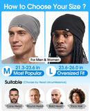 3-Pack Breathable Skull Cap Sweat Control 3D Honeycomb Mesh for Men Women — 3