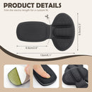 BlingKingdom 2 Pairs Self-Adhesive Heel Cushion Pads for Shoe, Heel Grips — 4