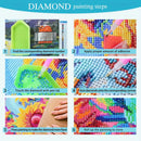 BYGFHLYW 5D Diamond Art Kits for Adults, Beach Flower Diamond Painting Kits | KM602-1 — 7