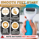 Battery Operated Foot Callus Remover for Dead Skin, Exfoliating Tool - Ocean Blue Callus Remover — 5