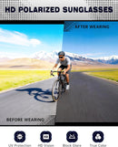 KALIYADI Sports Polarized Sunglasses Men UV400 Protection for Fishing Driving Cycling — 5