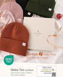 YANIBEST Satin Lined Beanie for Women, Reduce Frizz Winter Hats - Ad-hot Pink — 6