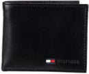Tommy Hilfiger Men's Leather Orson RFID Bifold Wallet with Removable Passcase — 15