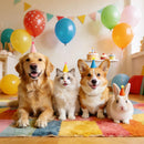CANREVEL Mini Party Hats for Stuffed Animals Headwear, Birthday Hats | Felt - 16 PCS — 7