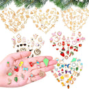 Acejoz 200Pcs Enamel Charms for Jewelry Making, Assorted Wholesale Mixed Bulk Metal Earring Bangle Charms for DIY… — 6