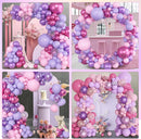 Amandir 153pcs Pink Purple Balloon Garland Arch Kit Different Sizes — 6