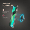 Encased Magnetic Phone Grip Holder Thin Silicone Finger Loop Ring, Compatible with Magsafe (Black) photo 3