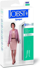 JOBST BSN Medical 115615 Jobst Opaque Compression Hose, Knee High, 20-30 mmHg, Closed Toe, Petite, Medium, Natural | Medium Petite — 2