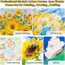 4 Pack 11 x 14 inch Floater Frame Canvas –Gallery Wrapped Canvas Set | Light Brown | 4pk-11x14 in — 8