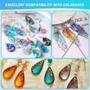 KISREL UV Resin Kit 1000g Bulk, Crystal Clear Hard for Jewelry Crafts Resin — 5