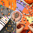 BBita 1480pcs Halloween Polymer Clay Beads Charms Friendship Bracelet Necklace Earring Jewelry Making kit,… — 8