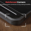Sooez Reinforced Clipboard with Storage, Inner Plastic Folder Attached, Heavy Duty Plastic Clip Boards 8.5x11 with Pen Holder, High Capacity Nursing Clipboard for Teacher Office Home, Letter / A4 Size — 6
