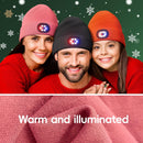Unisex Beanie with The Light, Gifts for Men Women Husband Him - Pink — 3