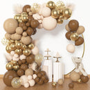 Amandir 153pcs Brown Balloon Garland Arch Kit Different Sizes 18 12 10 5 in — 8