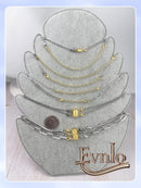 Evnlo Multi Necklace Layering Clasp and Chain Extender and Magnetic Jewelry Clasp Set, Gold and Silver Multiple… — 5