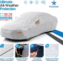 EzyShade Car Cover Waterproof All Weather. See Vehicle Size-Chart. Size A4 — 2