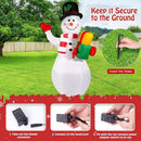 5 FT Christmas Inflatables Snowman Outdoor Decorations, Blow Up Snowman — 7