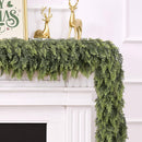 9FT Christmas Artificial Cedar Garland for Mantel — 1