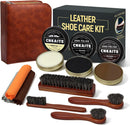 11PCS Shoe Polish Kit with Leather Storage Case Shoe Shine Kit Gift for Men — 1