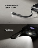 INIU Portable Charger, Smaller 45W Fast Charging Power Bank, 20000mAh Black photo 5