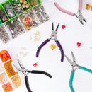 URSKYTOUS 4Pcs Jewelry Pliers Set Jewelry Making Pliers Tools Kit Include Jewelry Making Needle Nose Chain Nose… — 8