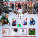 6FT Outdoor Christmas Inflatables Snowman, Inflatable Snowman Penguin Xmas Blow Ups Yard Decor with LED Lights for Yard Lawn Holiday Party Decor, Christmas Decorations Yard Garden Decor — 5