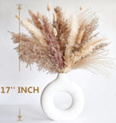 Dried Pampas Grass Decor, 128PCS Pampas Grass with Bunny Tails Dried Flowers, Reed Grass Bouquet for Wedding, Boho Flowers, Home Table Decor, Rustic Farmhouse Party — 5