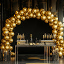 RUBFAC Metallic Gold Balloons 120pcs 12 Inch Party Latex Balloon — 7