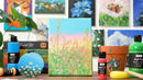 Nicpro 14 Colors Large Bulk Acrylic Paint Set for Artist (16.9 oz, 500 ml) | 16.9 Fl Oz (Pack of 14) — 8
