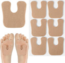 36 Pieces U Shaped Felt Callus Pads Horseshoe Pad Metatarsal for Foot Pain Relief Protect Calluses from Rubbing On Shoes Foot Pads for Calluses and Bottom of Foot Men Women 1