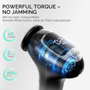 L'UGX Electric Callus Remover for Feet –Powerful 8N·cm Torque Professional Pedicure Foot File, 3-Speed Settings, LCD Display, 60pcs Sandpaper Discs, Type-C Rechargeable, Ergonomic Handle — 4