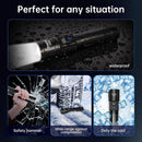 TrixHub Rechargeable Flashlights 2 Pack Super Bright High Lumens Flashlight | Black — 8