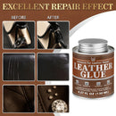 Leather Glue, 130ml Waterproof High Strength Adhesive, Clear Flexible Repair Cement for Bonding Between Sofas, Car… — 4