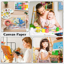 12 Sheets Canvas Paper Pad 9 x 12 in, 350 GSM, Glue Bound | 9”x12” — 7