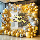 RUBFAC Metallic Gold Balloons 120pcs 12 Inch Party Latex Balloon — 6