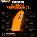 Orange 3/4 Orthotic Insoles D – Same Support as Orange Full Length Insoles for Plantar Fasciitis, Heel Pain & Arch Support Men's 9-10, Women's 10.5-11.5 — 6