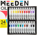 MEEDEN Oil Paint Set, Non-Toxic 24 x 22ml/0.74oz Oil Paints for Canvas Painting | 24 Colors — 1