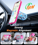 FNTCASE for iPhone 16 Plus Case Hot Pink: Compatible with MagSafe — 3