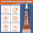 Leather Glue, 60ml Strong & Flexible Leather Adhesive-Waterproof — 2