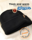 FURTALK Beanie for Men Women Cuffed Thick Knitted Winter Hat Skull Cap — 2