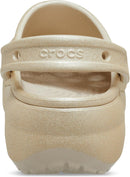 Crocs Women's Classic Platform Glitter Clog – Champagne — 2